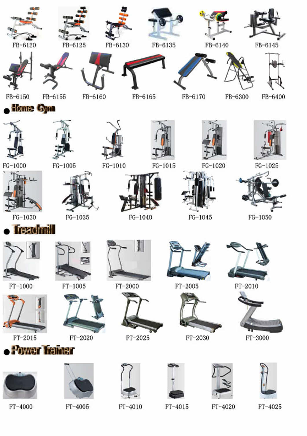 MasterFitness Exercise equipment